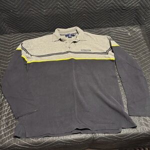 Men's Black and Gray Polo Ralph Lauren VINTAGE
